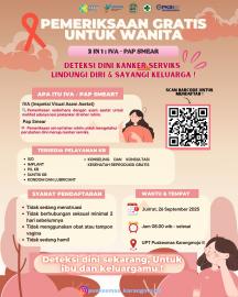 PEMERIKSAAN IVA DAN PAP SMEAR , GRATISSS.....!!!!!!